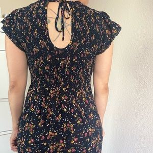 Patrons of Peace floral print boho dress